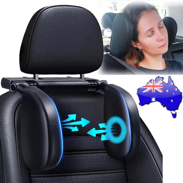 Adjustable Car Seat Pillow Headrest Head Neck Support Rest Sleep Cushion Pad New