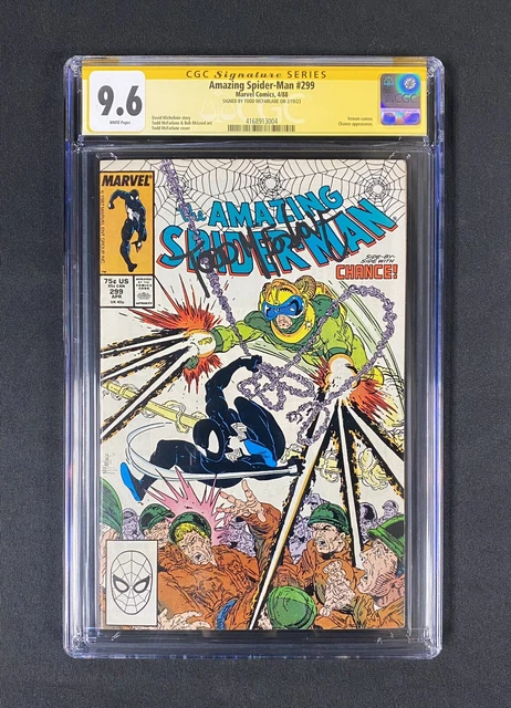 Amazing Spider-Man 299 CGC 9.6 SS - 1st App Venom | Todd McFarlane Signed