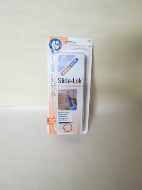 Mommy's Helper Slide-Lok Bi-Fold Door Lock Model #0310