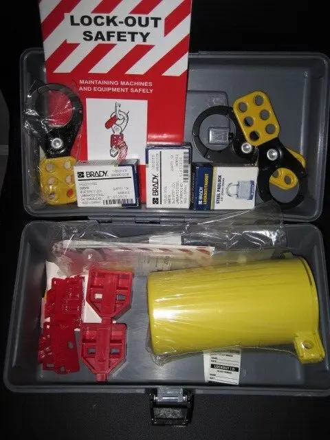 Brady Lockout/Tagout Safety Kit Y382910 LKY-TKLBOX