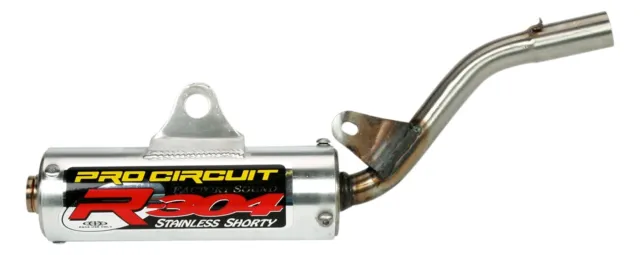 R-304 Shorty Aluminum Slip On Exhaust Silencer Pro Circuit SK98080-R