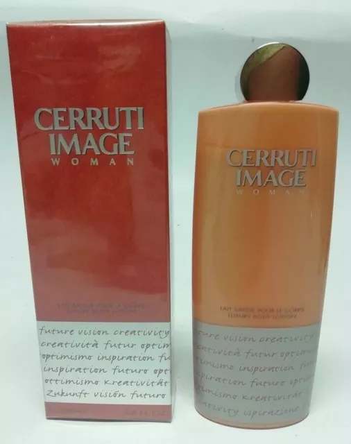 Cerruti Image Woman Lait Satine Pour Le Corps 200 ML Neu & Rare