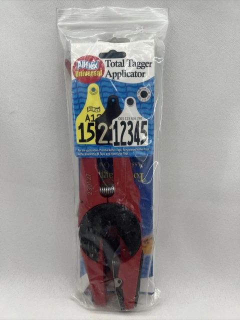 Allflex Universal Total Tagger Applicator Tool Cattle Pigs Livestock 221108