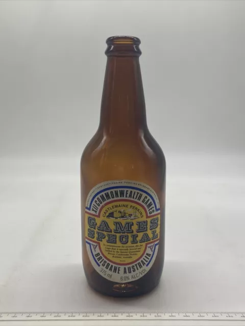 Xxxx castlemaine Commonwealth Games special Beer Bottle Collectable