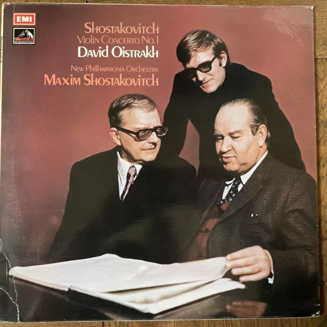 ASD 2936 Shostakovich Violin Concerto No. 1 / David Oistrakh / M. Shostakovic...