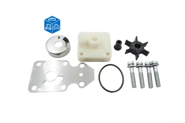 Yamaha F15 15hp F9.9 Water Pump Impeller Kit for 1996-2006 Outboard 63V-W0078