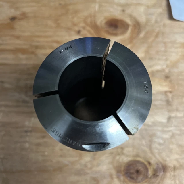 HARDINGE 1-1/4” Diameter 16C Round COLLET w/ INTERNAL THREADS