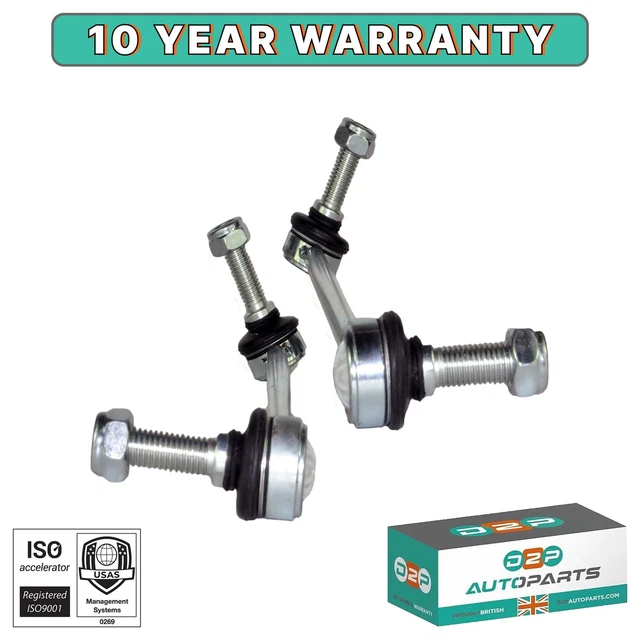 BaHaHa Front Anti Roll Bar Drop Links Kit – For Range Rover Sport LS 2005-2014 – Left & Right, Black