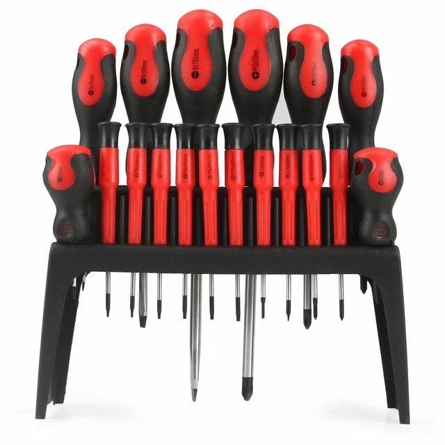 Set 7 Cacciaviti Magnetici YASTA - A Croce E A Taglio, Isolati, Con Punta Magnetica - Foto 2