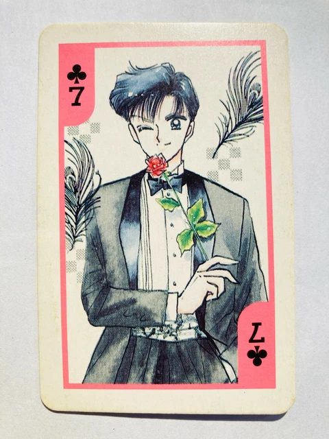 Darien 7 Sailor Moon Playing Card by Nakayoshi magazine From Japan 1992 F/S