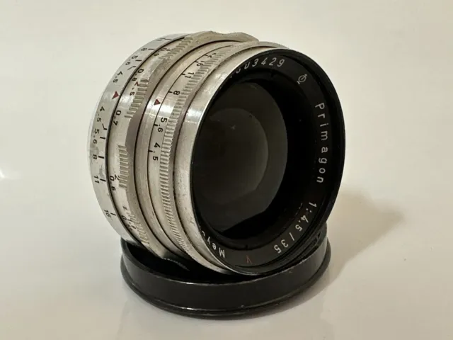 Meyer Optik Primagon 4,5 35mm EXA Objektiv lens Bokehmonster