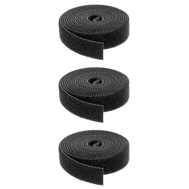 Set 3 Cable Fastening Ties Self-adhesive Dsl Cable Ring