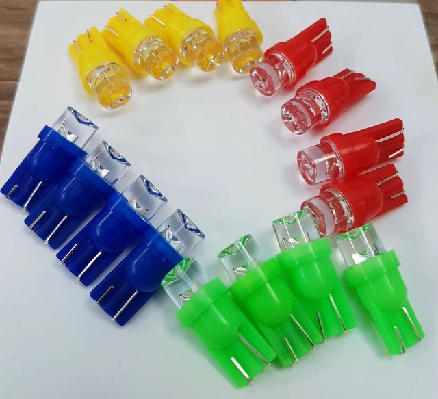 FLIPPER lampadine LED 100pcs. Rosso #555 SUPER LUMINOSI QUAD zeppa FLIPPER lampadine LED 100pcs. Rosso #555 SUPER LUMINOSI QUAD zeppa