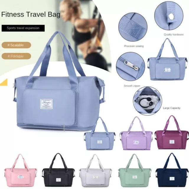 OXFORD CLOTH TRAVEL Bags Folding Shoulder Bag Creativity Luggage ...