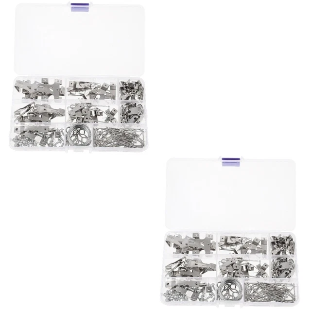 2 Sets Picture Hanging Hooks Picture Hook Metal S Hooks Photo
