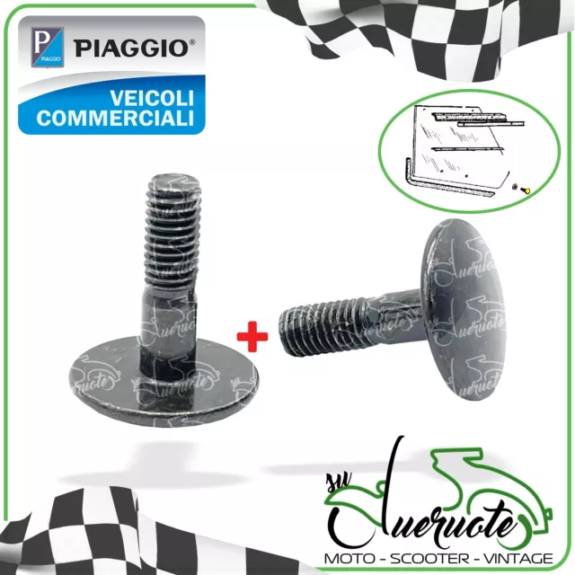 Vite Perno Di Fissaggio Del Vetro Finestrino Porta Per Ape 50 1969-2017 Piaggio