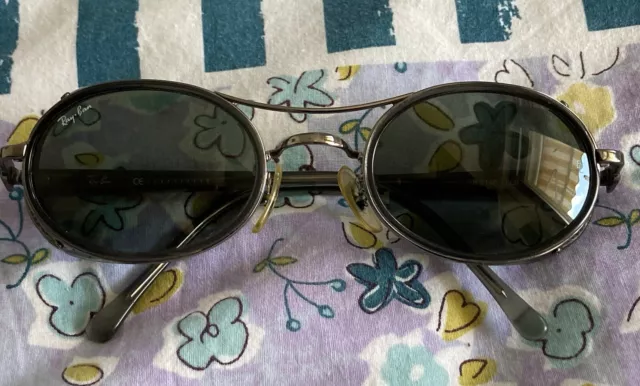 Occhiali Da Sole Ultra Rari Rayban RB3140 Steampunk Lenti B&L Nuovi E Originali