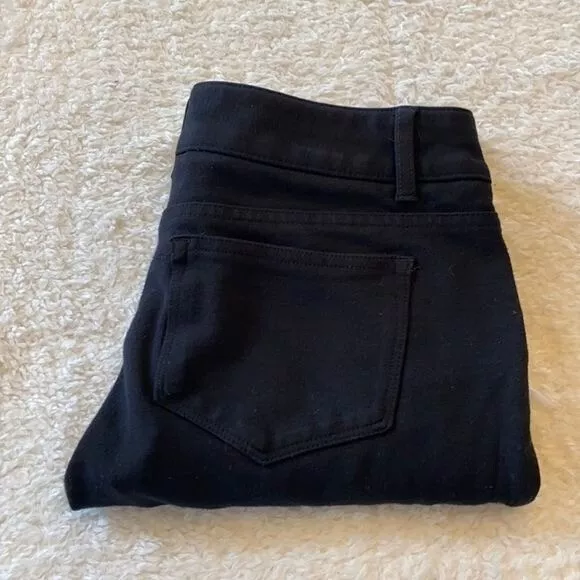 Paige Womens Jeans Jegging size 26 Black Peg Super Skinny Stretch