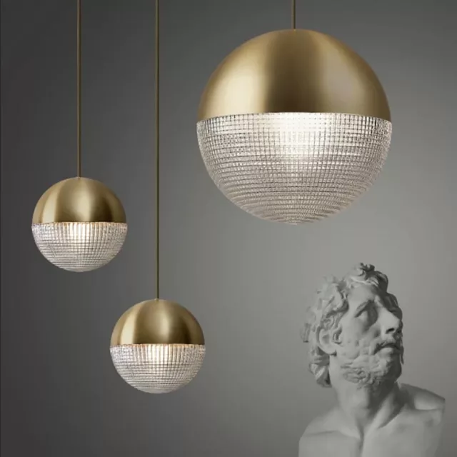 Tom Dixon | Lens Flair Pendant Light in Brushed Brass 2