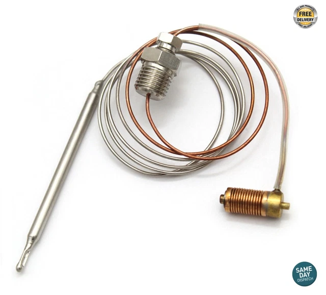 SIT Gasventil Mit Kapillarthermostat – Für Mini-Fritteusen, Parry, Thor, Falke, Inkl. Blauer Dichtung (Italy)