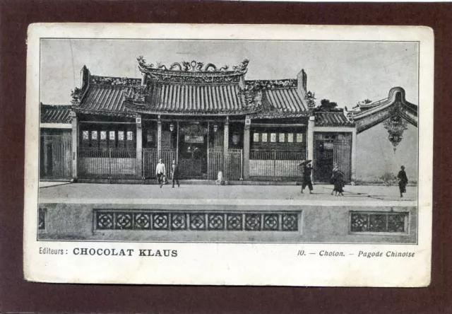 VIET NAM INDOCHINA,  CHOLON - Chinese Pagoda 1900's