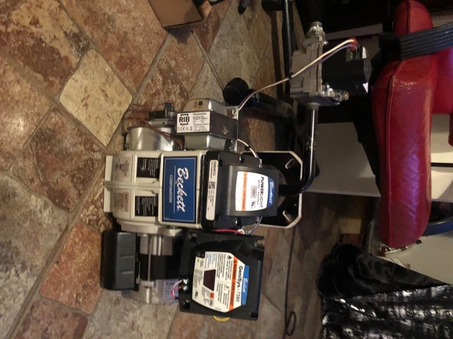 Beckett CG4 gas conversion & air tube (for oil boilers) no more buying oil