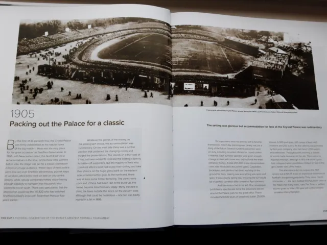 Aston Villa 1905 FA Cup Winners - Panoramic Picture of Crystal Palace