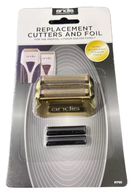 Andis Replacement Gold Foil and Cutter for Andis Shavers Gold Series