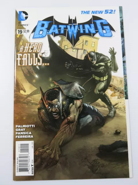 Batwing #19 (2013) DC Comics New 52 1st Appearance Luke Fox New Batman