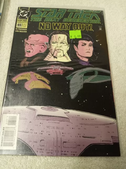 Star Trek The Next Generation #65 November 1994 DC Comics Comic Book