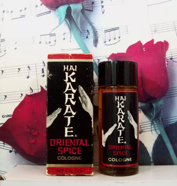 Hai Karate Oriental Spice Cologne 4.0 Oz. By Leeming Pfizer. WB