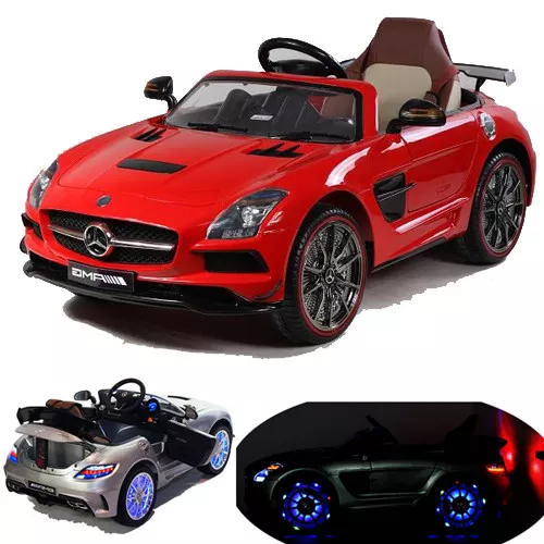 SLS AMG SX128 Cabriolet Elektro Kinderauto Kinderfahrzeug Elektroauto Rot