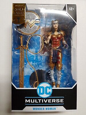 Wonder Woman Designed by Todd McFarlane Gold Label DC Multiverse McFarlane New