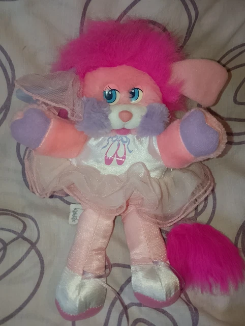 Peluche Popples Ballerine Neuve/ Série Costume/ Mattel/ Vintage