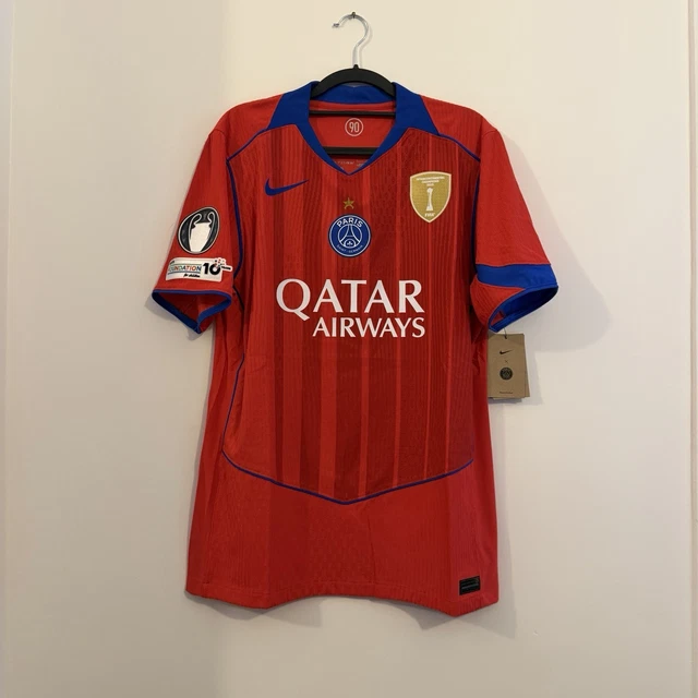 Maillot de Football Doué Psg 2024 2025 Finale Inter Milan Player Issue