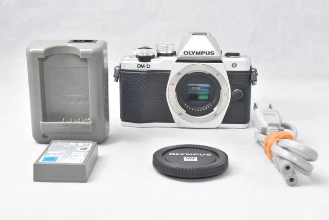 OLYMPUS OM-D E-M10 Mark Ii Body Silver Shot Count 17,878