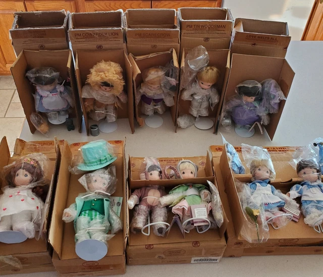 Precious Moments Wizard Of Oz, Porcelain,Ashton Drake Galleries, Original Boxes!