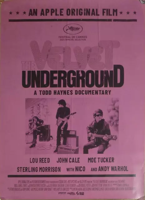 The Velvet Underground - Reed / Warhol / Rock - Original Rolled Large Poster