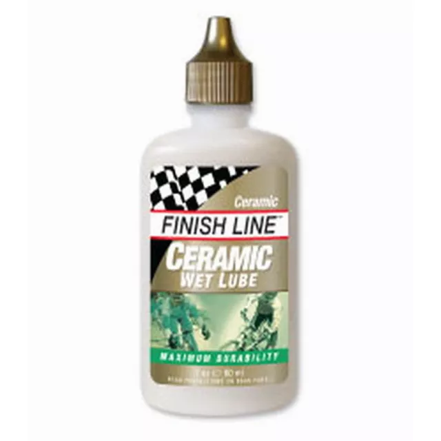 Finish Line Bike Bicycle Ceramic Wet Lube 2Oz