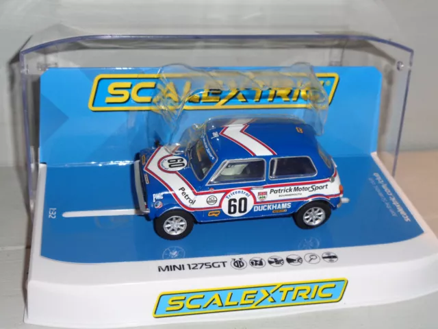 Scalextric C4337 Mini 1275GT Patrick Motorsport Richard Longman 1979