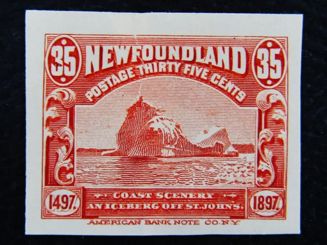 nystamps Canada Newfoundland Stamp # 73 Mint Proof Rare Only 100 Rare  U2x1000
