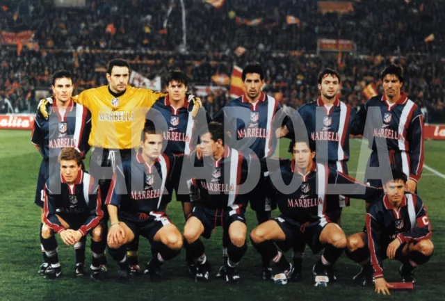 Foto vintage de archivio Fútbol, Atletico Madrid, Años Noventa, impresión