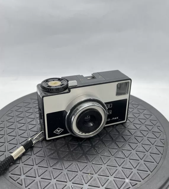 Vintage Afga ISO-PAK Rangefinder Film Camera With Strap - Great Condition #814