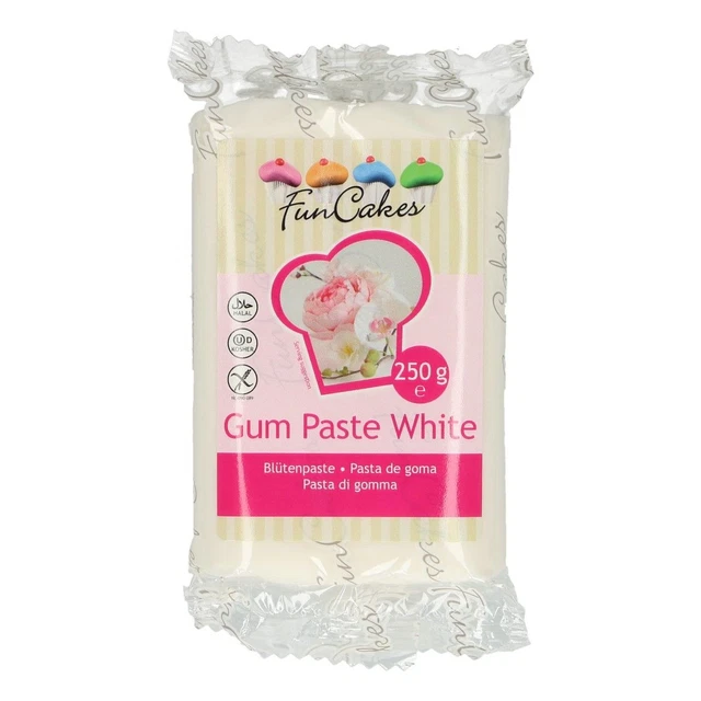 FunCakes Gum Paste Bianco -250 G