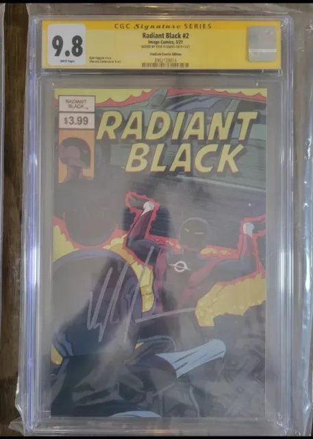 Radiant Black #2 CGC SS 9.8!ONLY 1 Copy EXISTS!! Costa retro variant!Ships Free