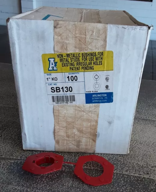 Arlington Sb130 Metal Stud Bushimg (Box Of 100)