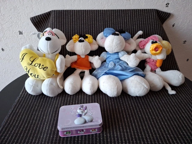 Peluche Diddl Depesche Diddlina en pyjama avec mouton