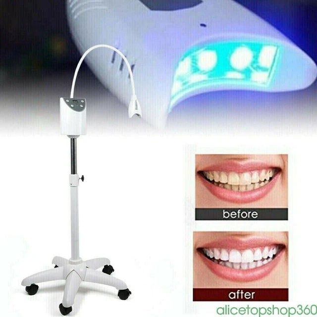 Dental Mobile LED Teeth Whitening Light Cold Lamp Light Tooth Bleaching Machine