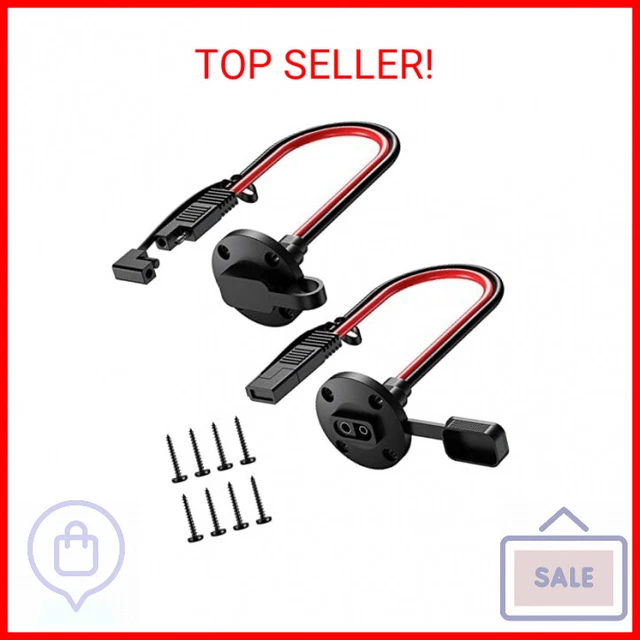 Bateria Power SAE Connector, 10AWG SAE Power Socket Sidewall Port SAE Cable Quic