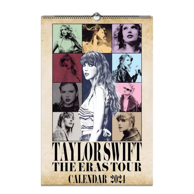 TAYLOR SWIFT CALENDARS 2025, Taylor Swift The Eras Tour Wall Calendar
